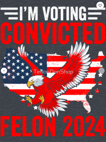 IM VOTING CONVICTED FELON